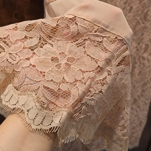 Venus Lace Sheath Bodycon Dress with Bell Sleeves sz 10 NWT - Picture 9 of 16